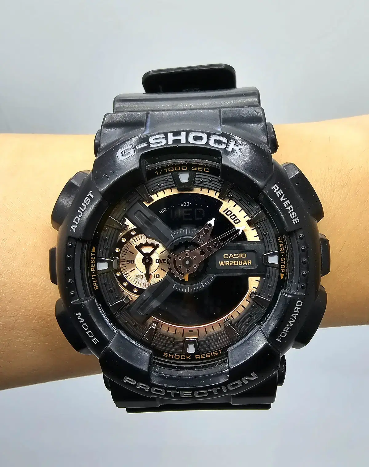 Casio black rose gold deals
